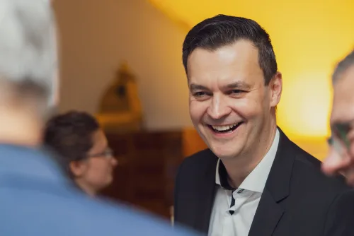 Eventfotografie bei einer Fachtagung: Publikum im Saal beim Forum Mittelstand