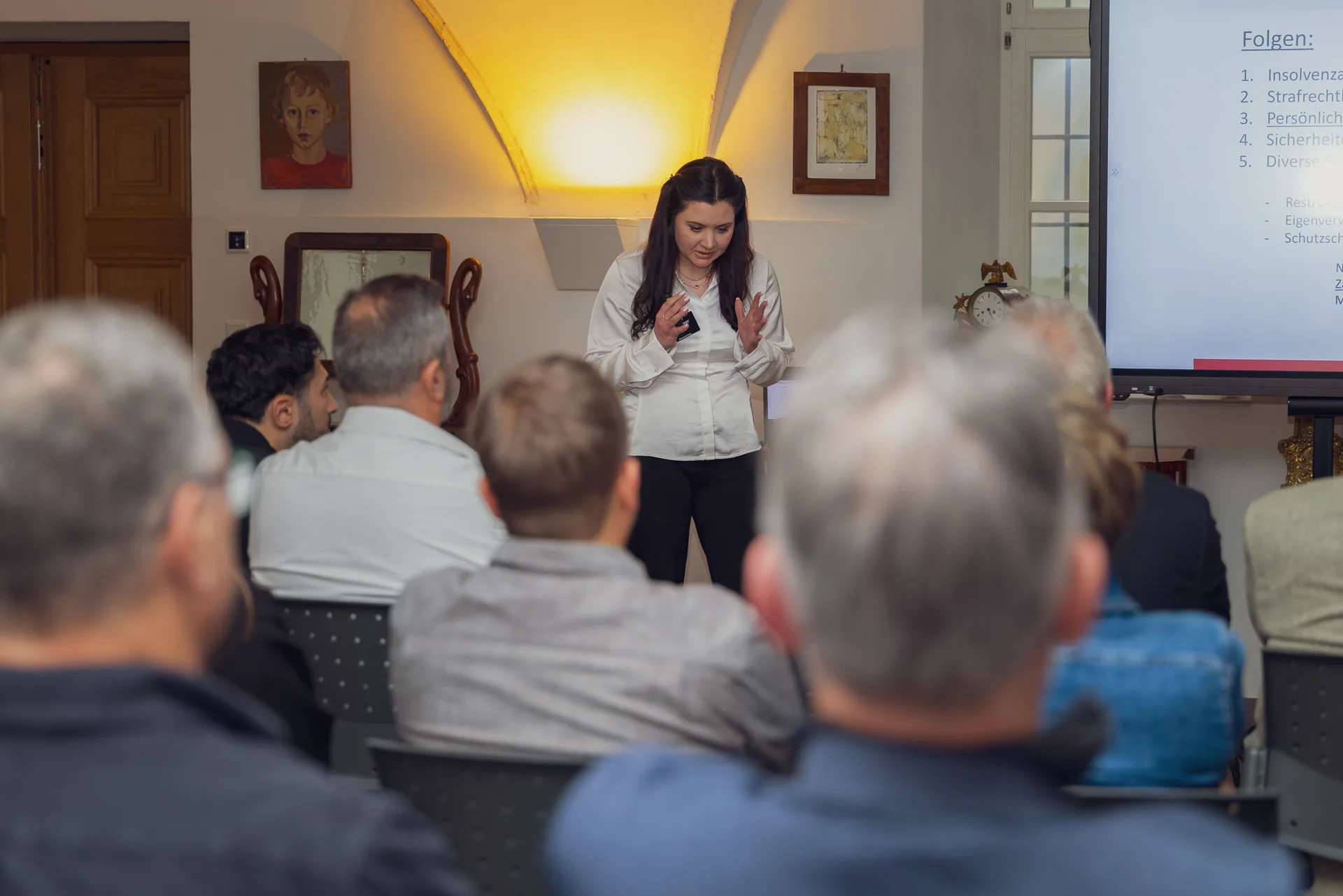 Eventfotografie bei einer Fachtagung: Publikum im Saal beim Forum Mittelstand
