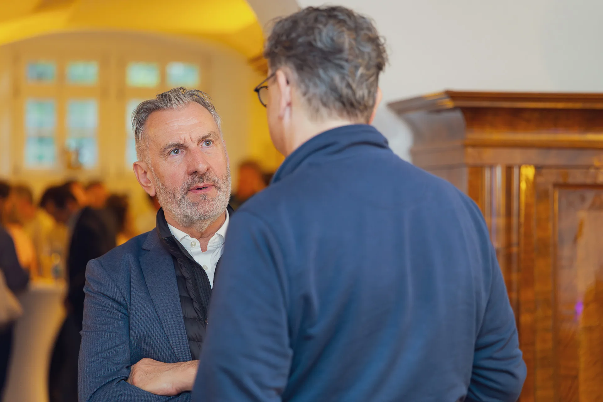 Eventfotografie bei einer Fachtagung: Publikum im Saal beim Forum Mittelstand