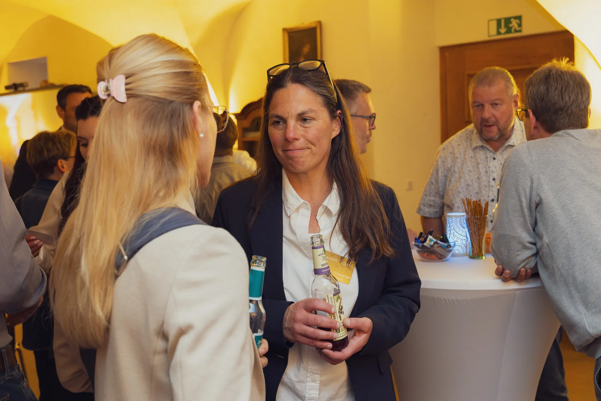 Kongressfotografie beim Forum Mittelstand Aschaffenburg: Vortrag auf der Bühne
