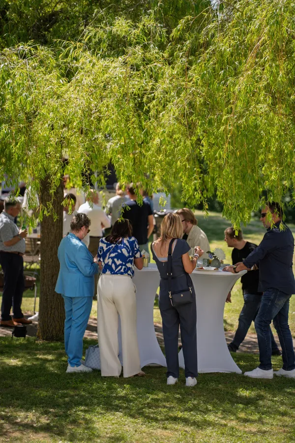 Eventfotografie für Unternehmen aus Aschaffenburg und Rhein-Main: Empfang zum Firmenjubiläum