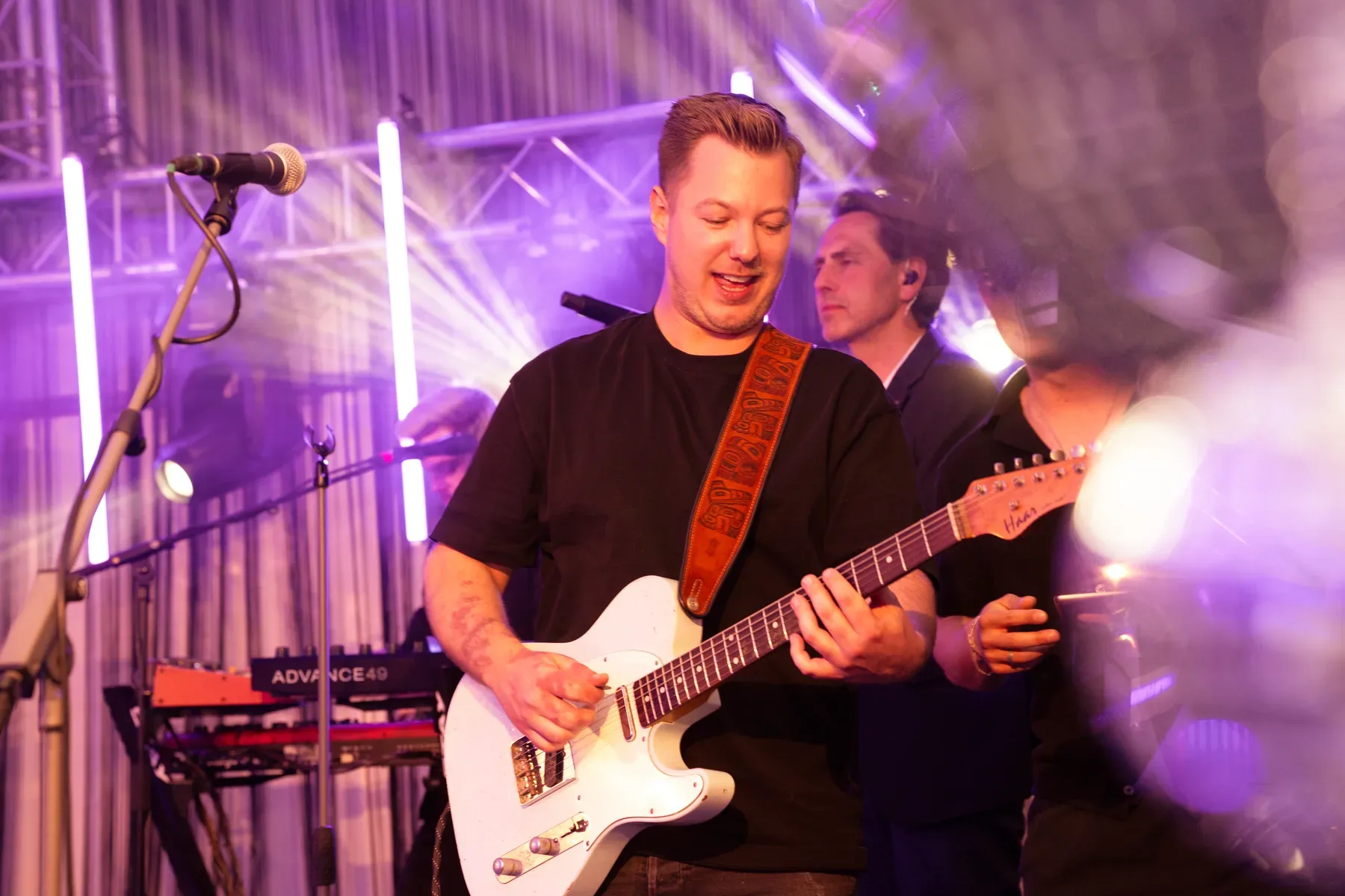 Eventfotograf auf der Firmenfeier: Live-Musik der Band SHAKE beim Sommerfest