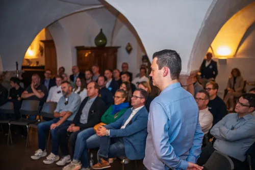 Eventfotografie beim Mittelstand.Praxis Forum Aschaffenburg: Vortrag im Saal