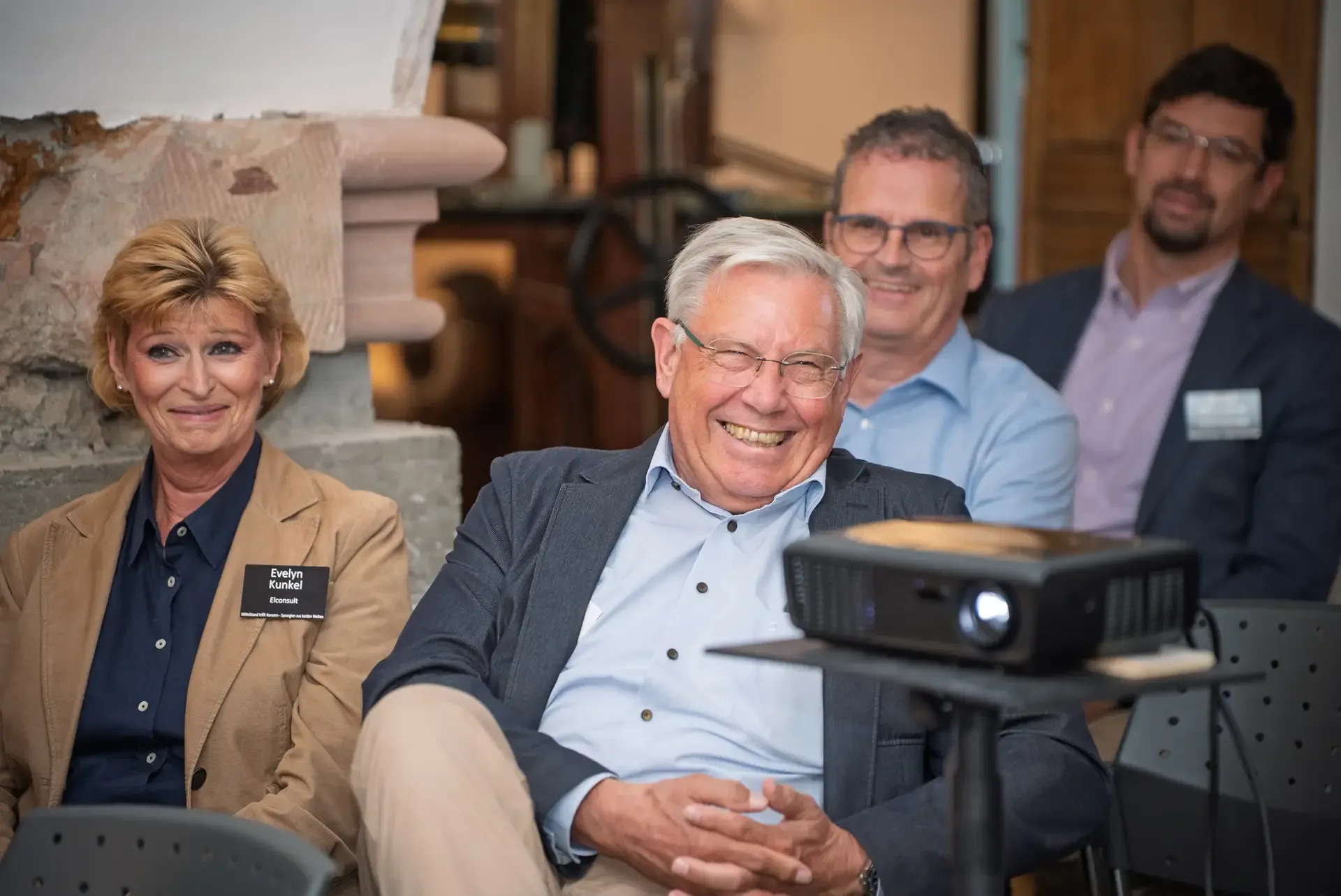 Eventfotografie einer Firmenveranstaltung: Detailaufnahme vom PROMADE-Event
