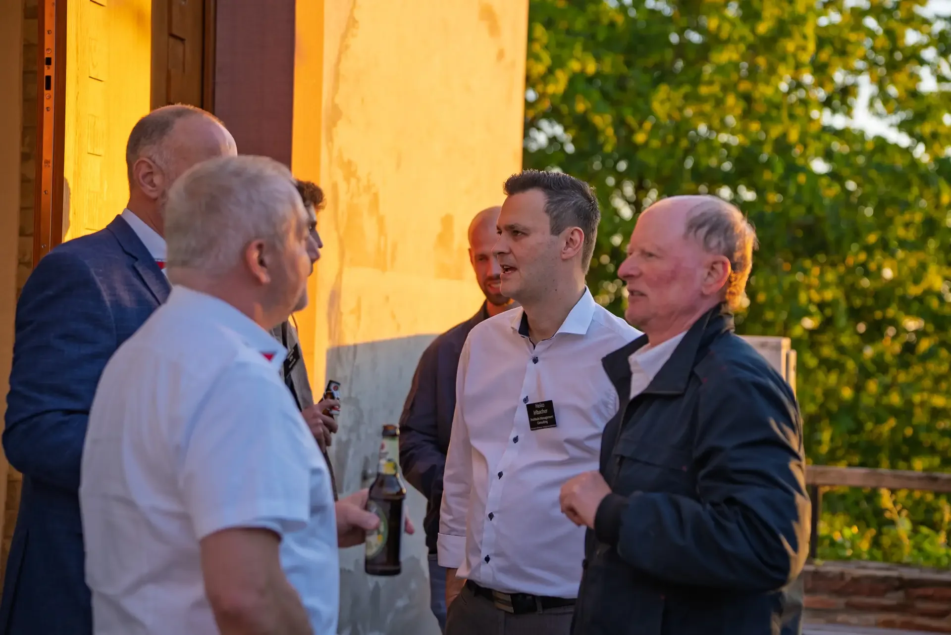 Eventfotografie einer Firmenveranstaltung: Detailaufnahme vom PROMADE-Event