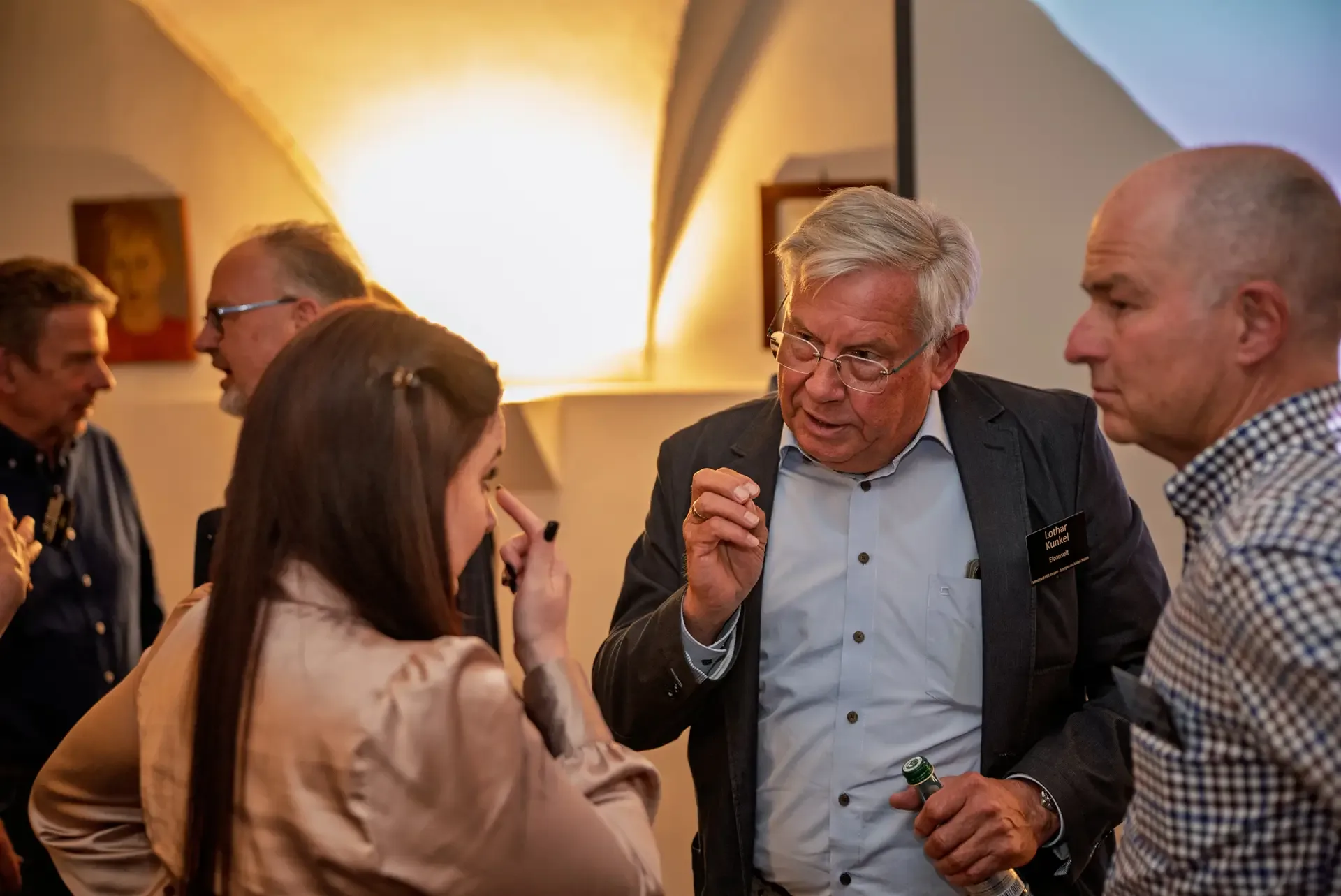Eventfotografie einer Firmenveranstaltung: Detailaufnahme vom PROMADE-Event