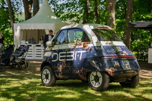 Eventfotograf beim Sommerfest eines Unternehmens: Empfang der Gäste auf dem Geisberg