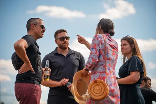 Eventfotografie Sommerfest Aschaffenburg: entspannte Networking-Atmosphäre, Rhein-Main-Region