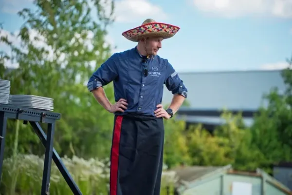 Eventfotografie Sommerfest Aschaffenburg: Detail der Viva-México-Dekoration