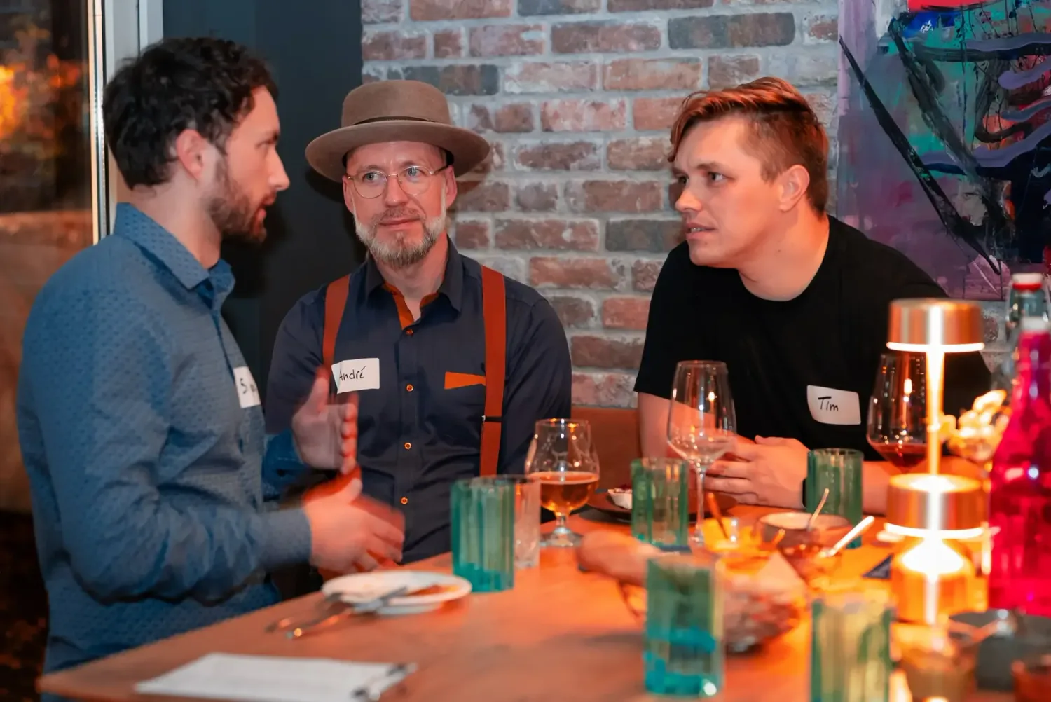Eventfotografie Aschaffenburg Networking: Impression von der After Work Lounge der Wirtschaftsjunioren