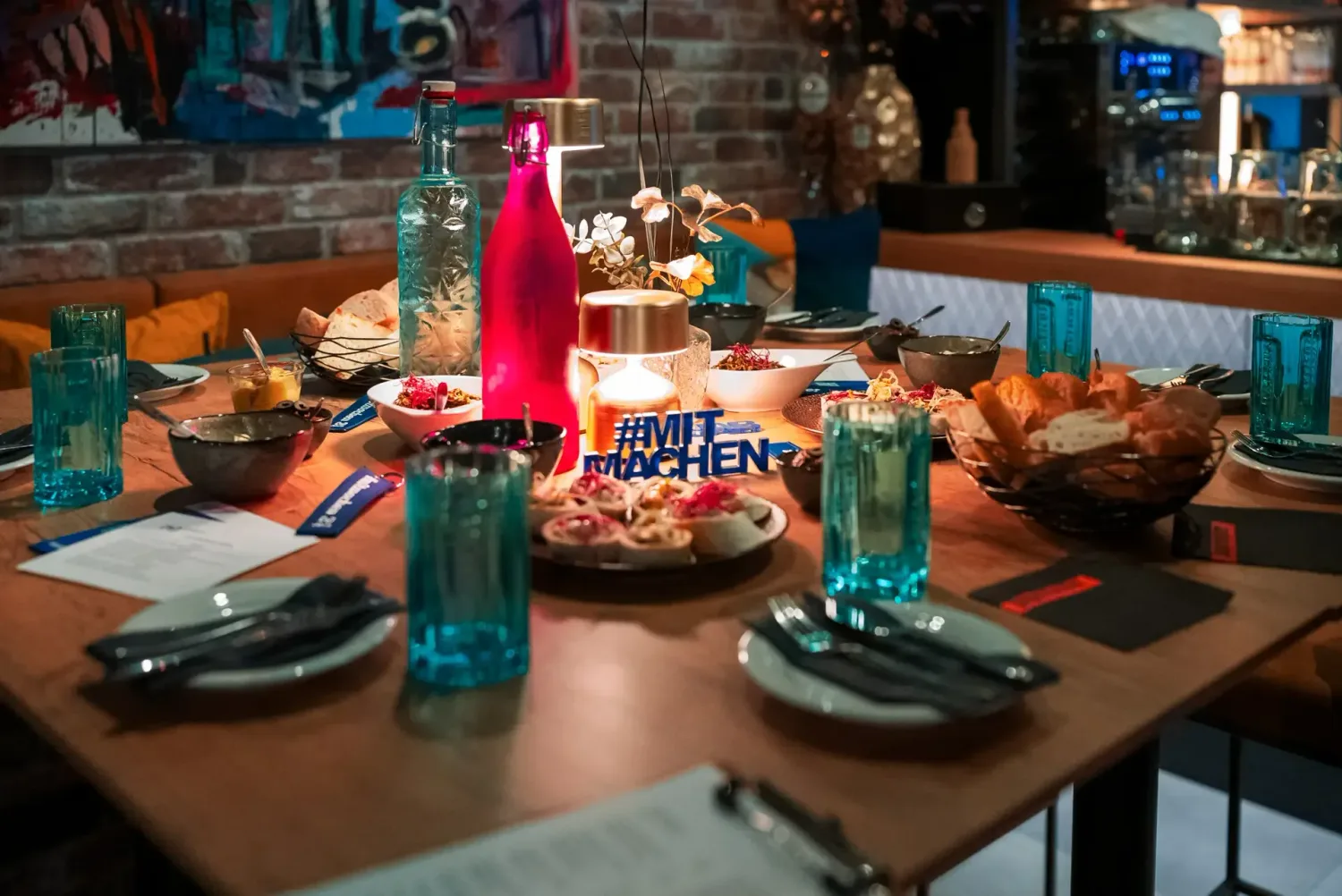 Eventfotograf im Fräulein Lotte, Obernburg: Gespräche bei der After Work Lounge
