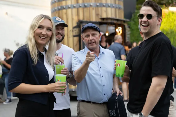 Eventfotograf Aschaffenburg: Bürgermeister Eric Leiderer bei "Aschaffenburg bis Mitternacht"