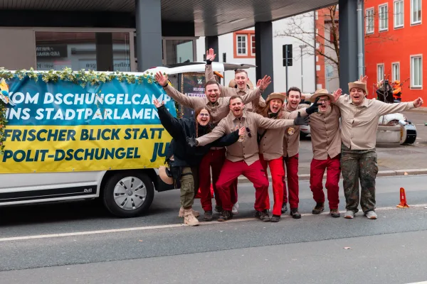 Eventfotografie Fastnachtszug: Faschingsumzug Aschaffenburg im Rhein-Main-Gebiet