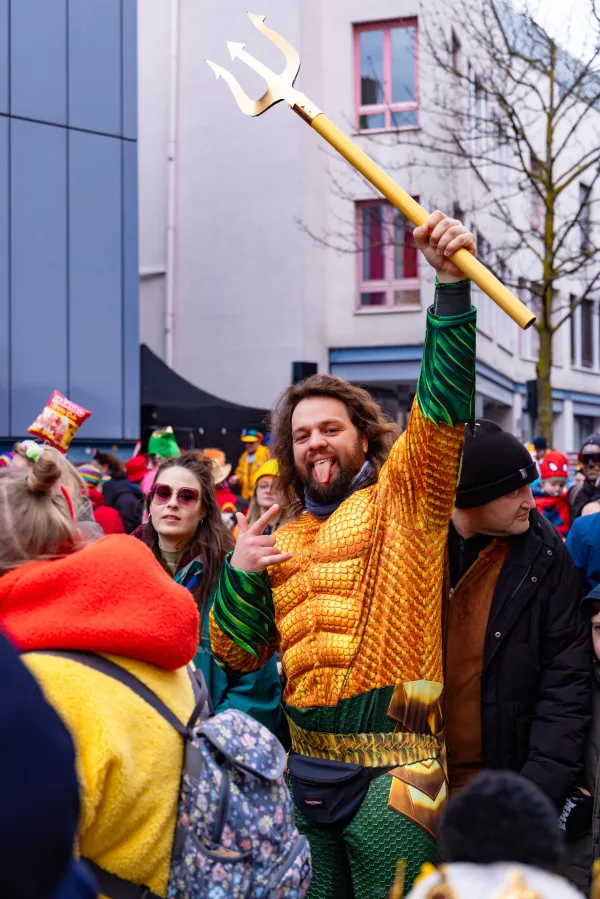 Eventfotografie Fastnachtszug: Faschingsumzug Aschaffenburg im Rhein-Main-Gebiet