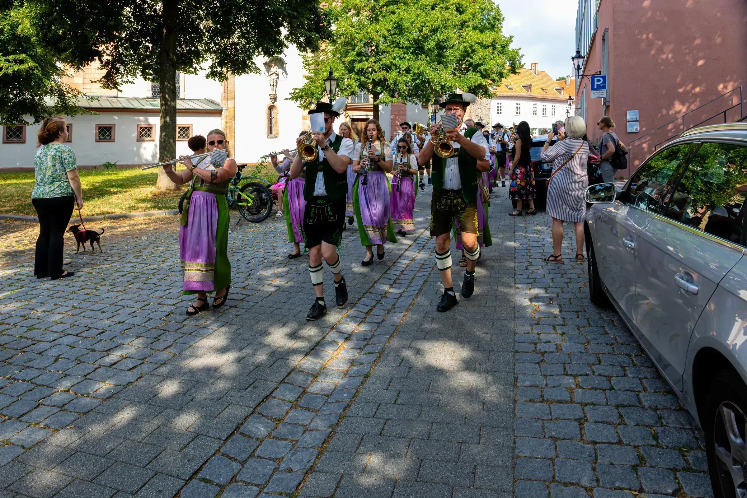 Bühnenprogramm Städtepartnerschaft Aschaffenburg-Perth: Musikverein Melomania Obernau