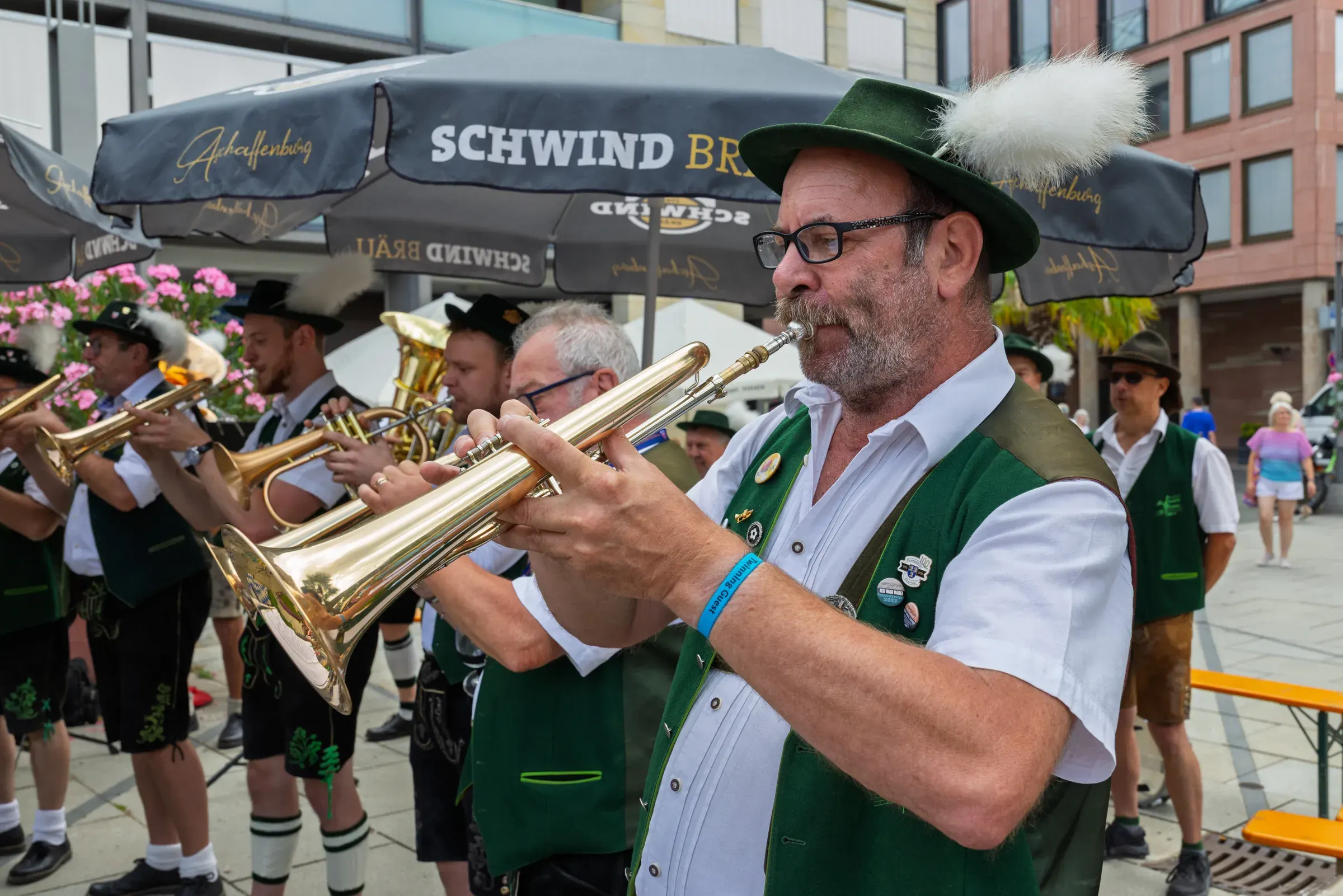 Bühnenprogramm Städtepartnerschaft Aschaffenburg-Perth: Musikverein Melomania Obernau