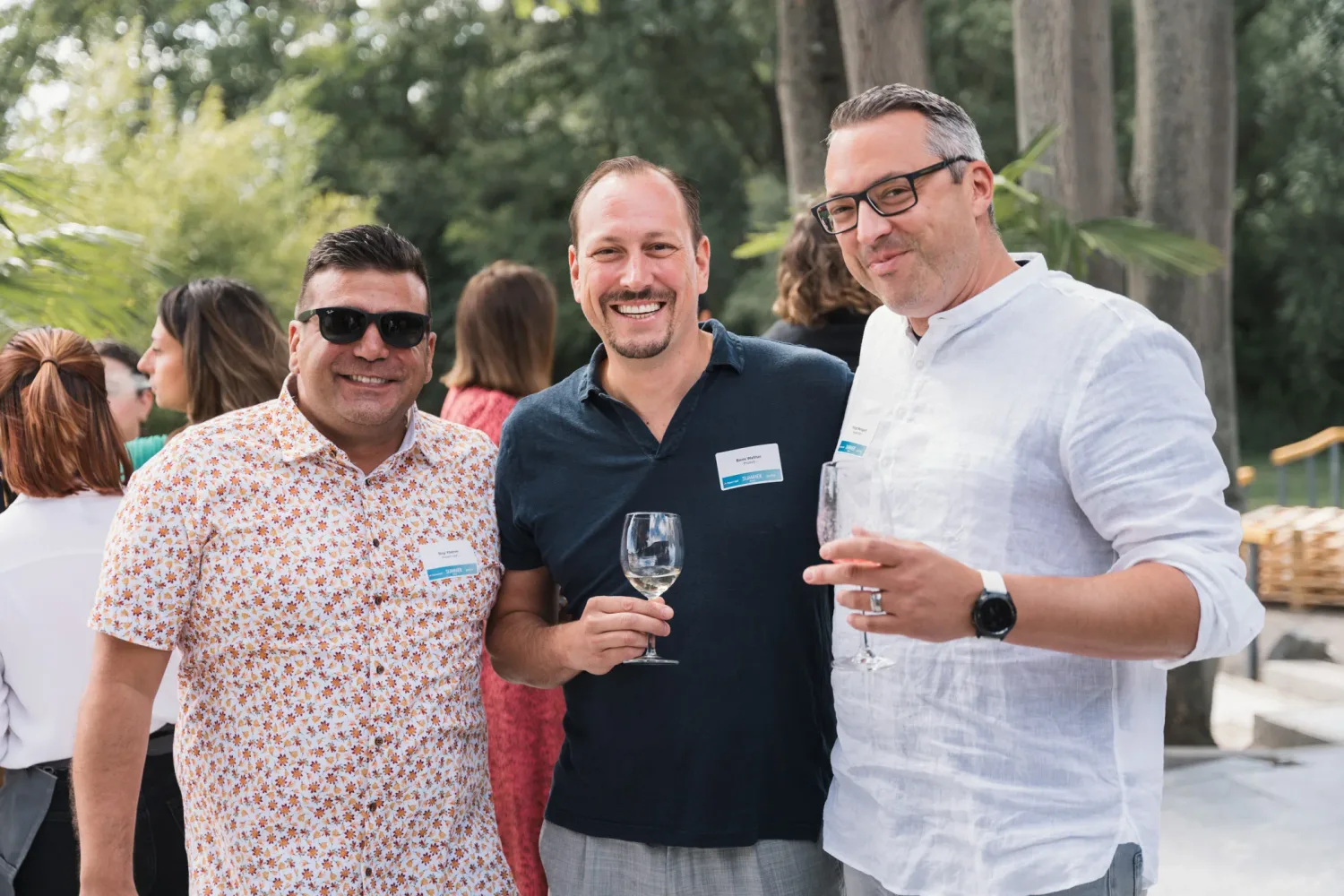 Event Videoproduktion Firmenfeier: Networking beim Sommer-Event von Robert Half und Protiviti im Beach Club