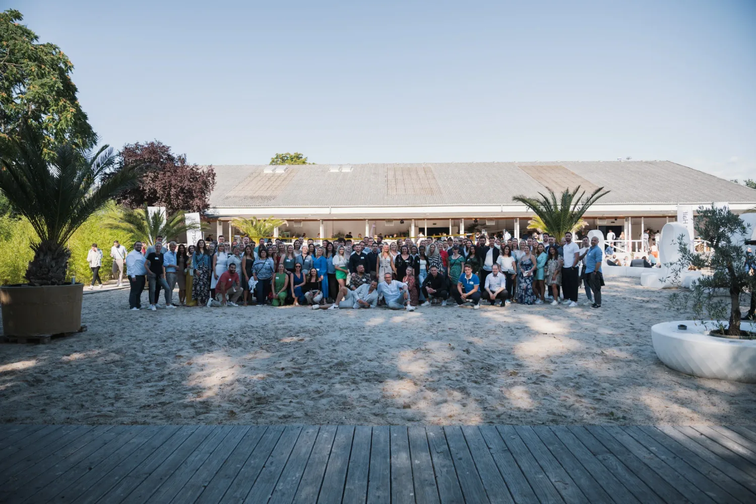 Event Videoproduktion Firmenfeier: Networking beim Sommer-Event von Robert Half und Protiviti im Beach Club