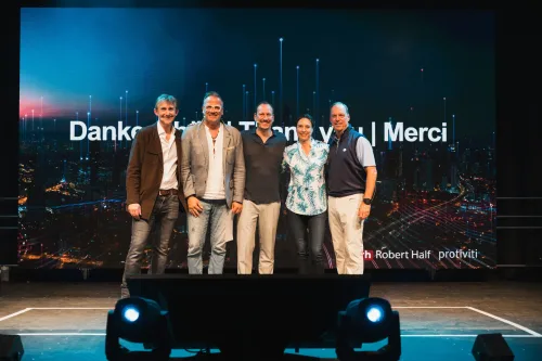 Event Videoproduktion Firmenfeier: Award-Verleihung beim Sommer-Event von Robert Half und Protiviti