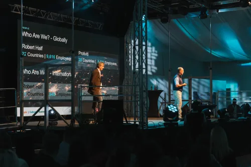 Event Videoproduktion Firmenfeier: Award-Verleihung beim Sommer-Event von Robert Half und Protiviti