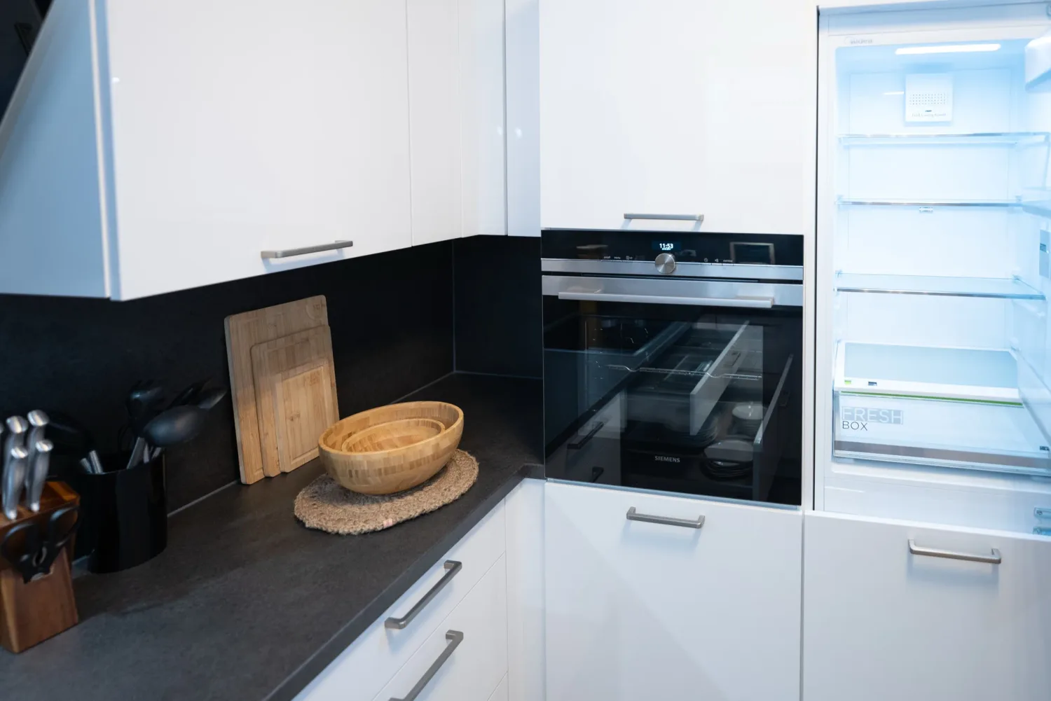 Flambient-Fotografie Aschaffenburg: Gesamtansicht des Wohnraums