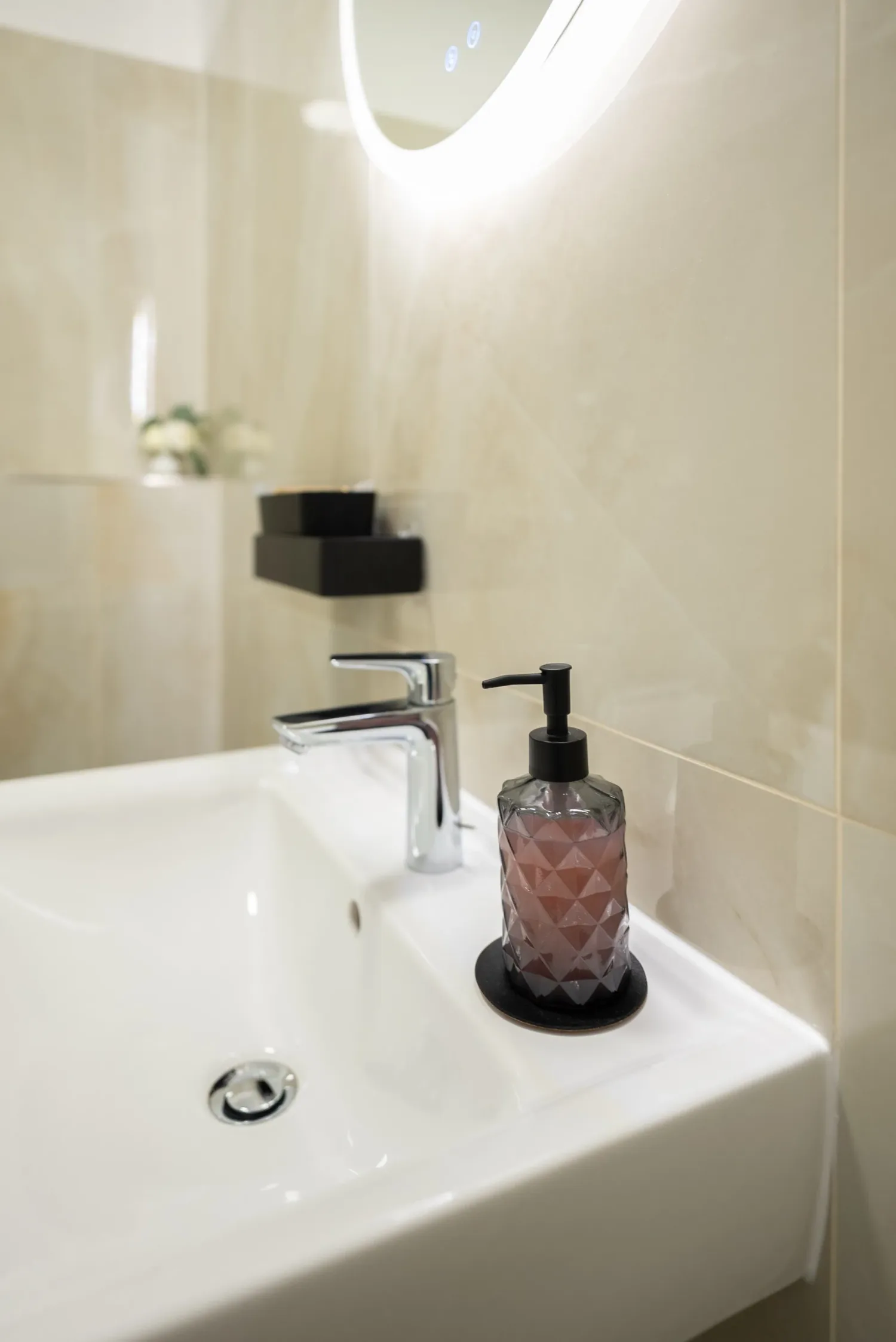 Immobilienfotografie Airbnb: Schlafzimmer der Ferienwohnung, Rhein-Main-Region