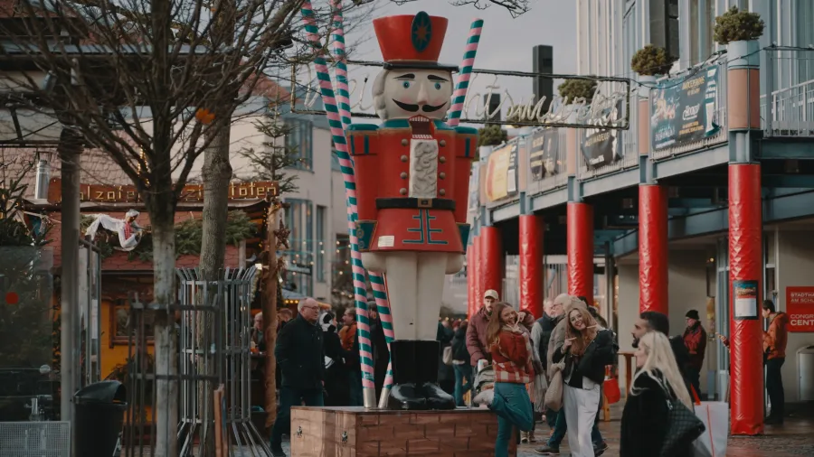 Weihnachtsmarkt Aschaffenburg: Reel-Produktion für die Stadt