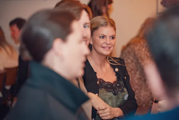 Eventfotografie Netzwerkabend: Begrüßung im UNION