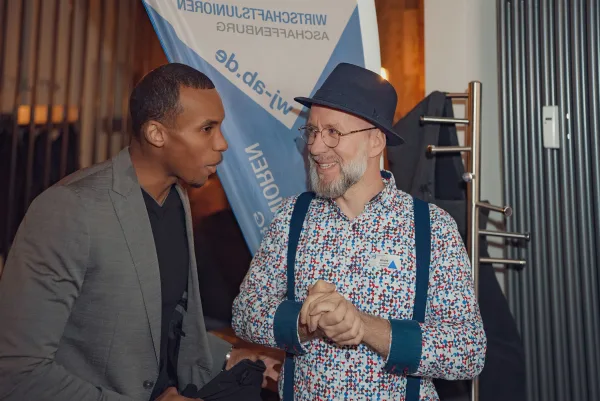 Eventfotografie Netzwerkabend: Begrüßung im UNION