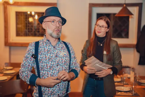 Eventfotografie After Work Lounge: Austausch beim Get-together