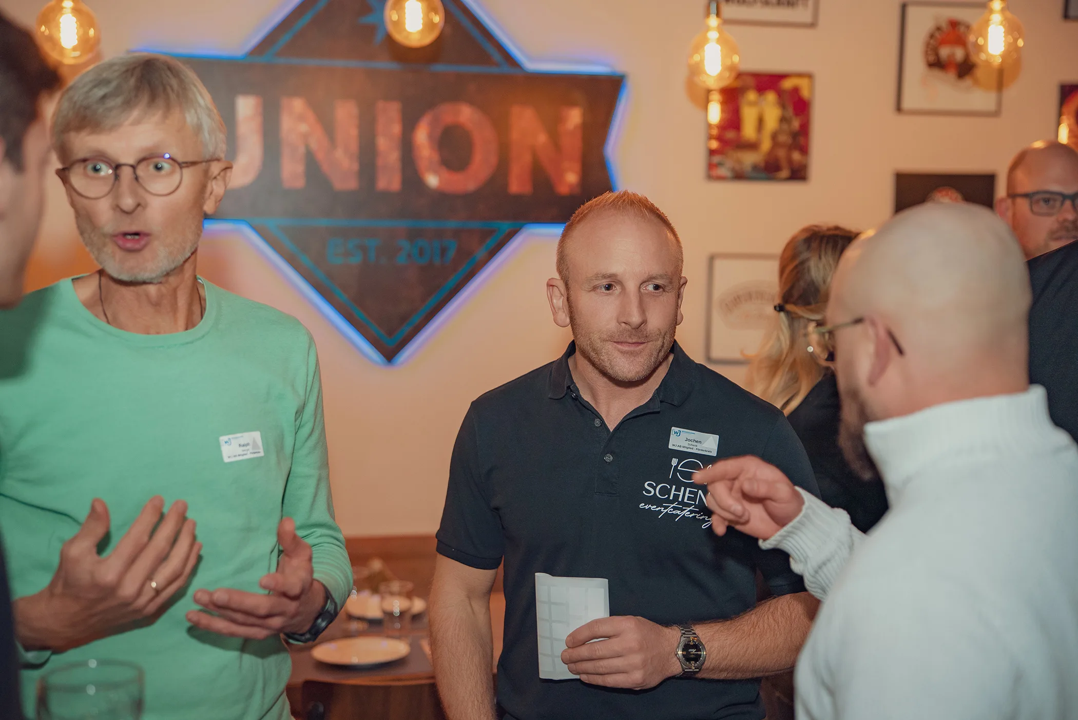 Eventvideo Netzwerkabend der Wirtschaftsjunioren: Runde am Tisch