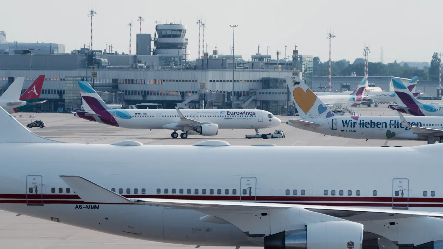 Eventvideo für Eurowings: Airbus A321neo „Mallorca-Airbus“ in Düsseldorf