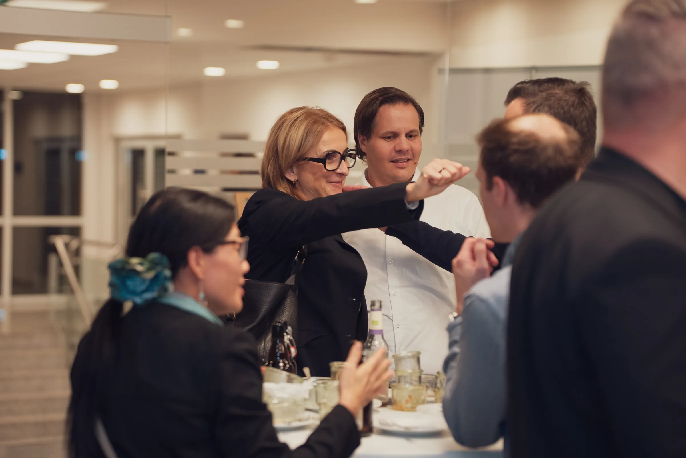 Eventfotografie Mitgliederversammlung: Wirtschaftsjunioren im Gespräch