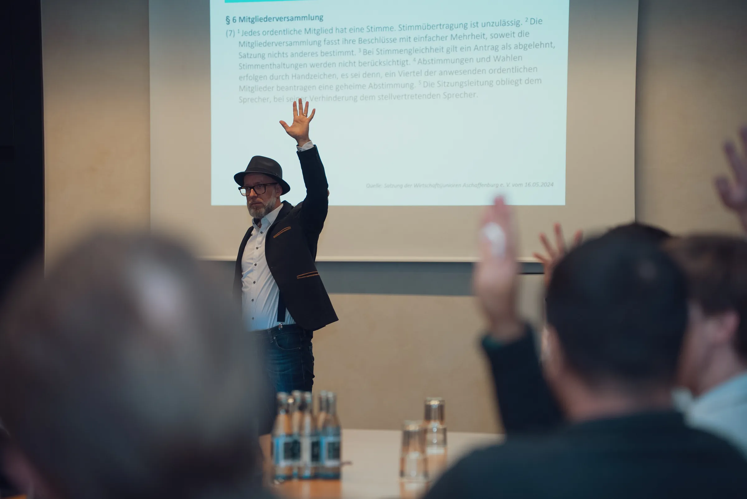 Eventfotografie Mitgliederversammlung Wirtschaftsjunioren: Eindrücke vom Verbandsabend