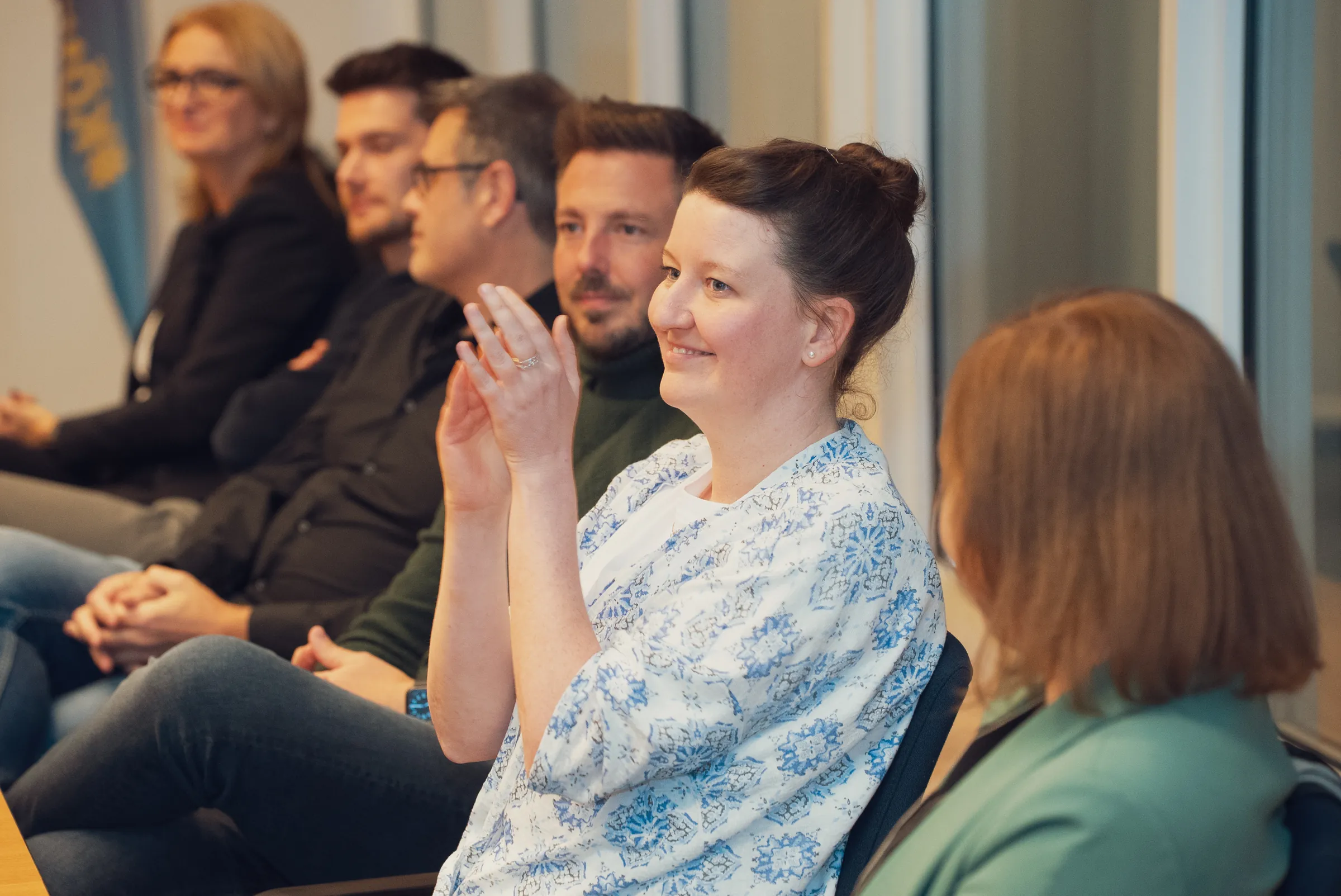 Eventfotograf bei der Mitgliederversammlung der Wirtschaftsjunioren: Mitglieder und Gäste am Abend
